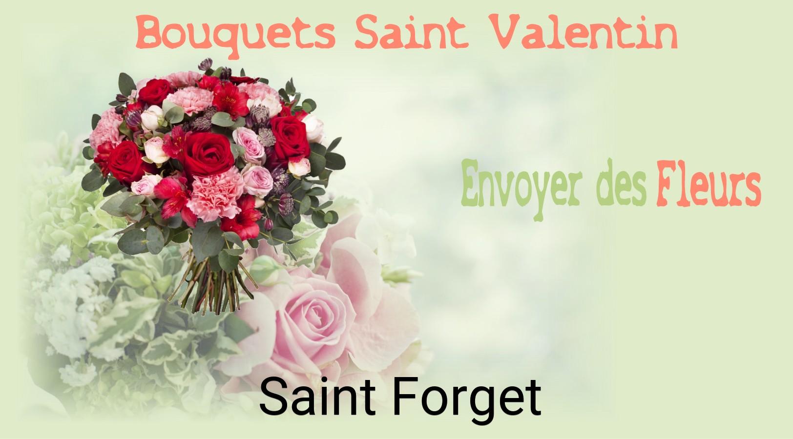 Roses de Saint-Valentin livrées à Saint-Forget